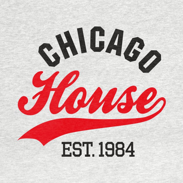 Chicago house est. 1984 Vintage Warehouse electronic dance rave music by LaundryFactory